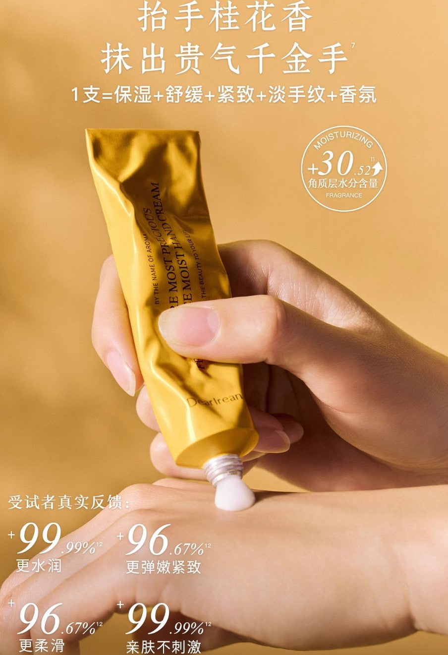 Dear Irean Floral Osmanthus Fragrance Bath & Care Gift Set 395ml 独特艾琳花开馥桂香氛洗护礼盒