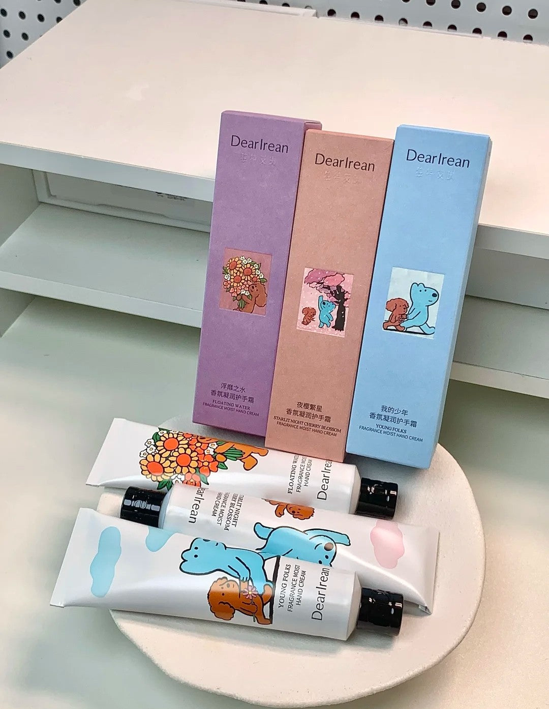 Dear Irean × Eteecy Fragrance Moist Hand Cream 35ml 独特艾琳×治愈小狗香氛凝润护手霜