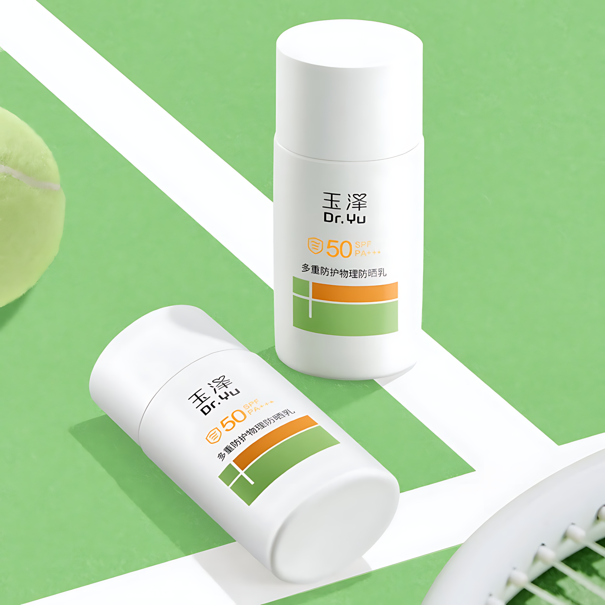 Dr.Yu Multi-Protection Physical Sunscreen Lotion SPF50 PA+++ 40g 玉泽多重防护物理防晒乳