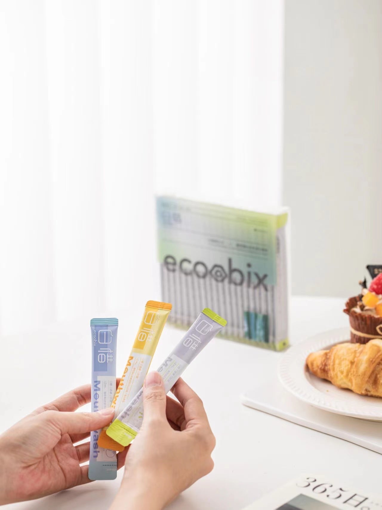 ECOOBIX Anti-sugar Mouthwash Portable Strip 12ml/20PCS 白惜抗糖漱口水便携式