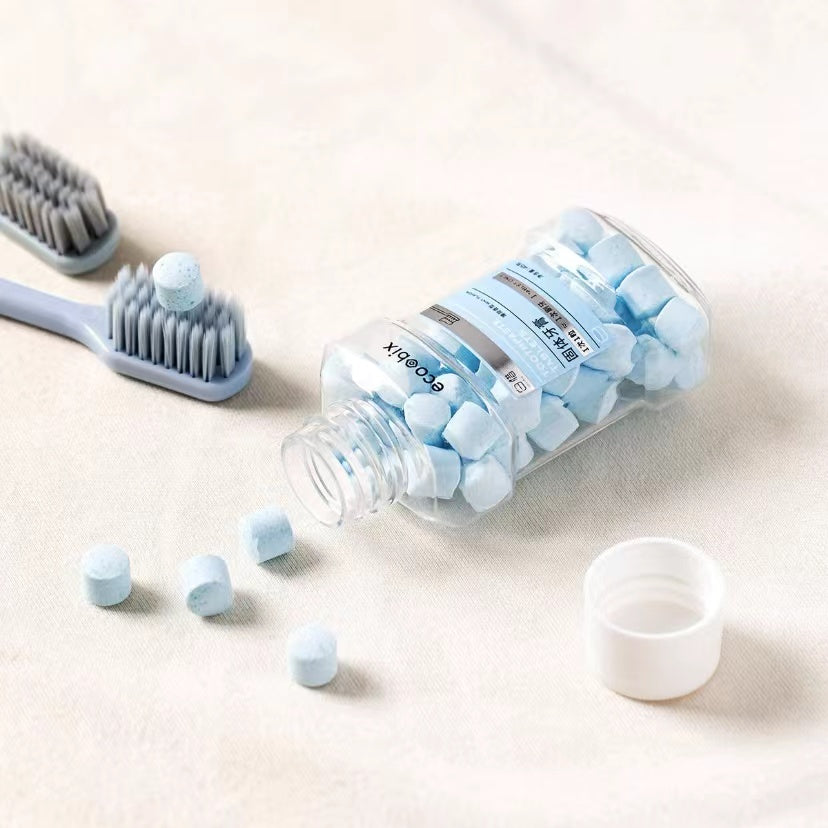 ECOOBIX Lazy Person Solid Toothpaste 45PCS 白惜懒人固体牙膏