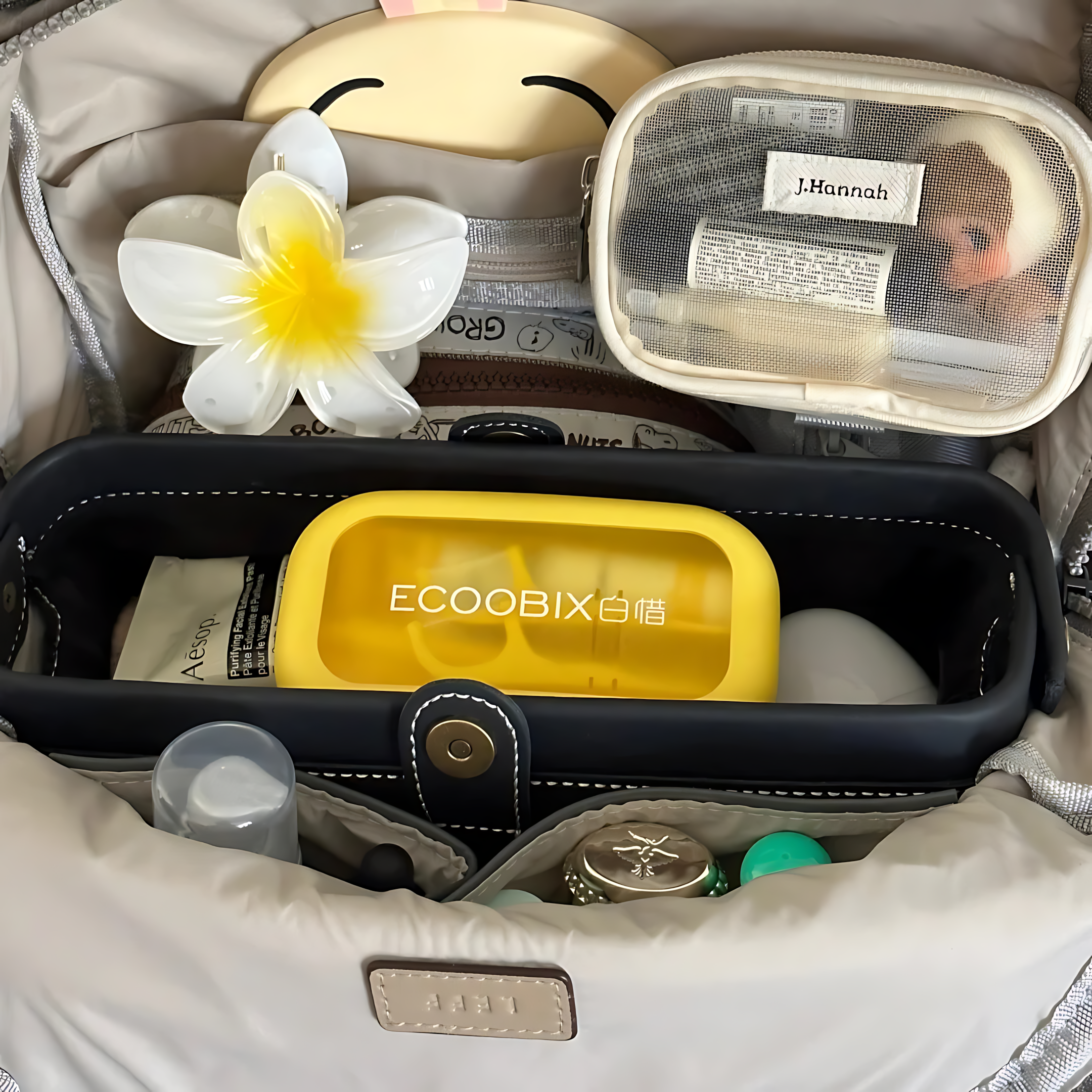 ECOOBIX Portable Travel Oral Care Kit 3pcs 白惜便携式旅行套装