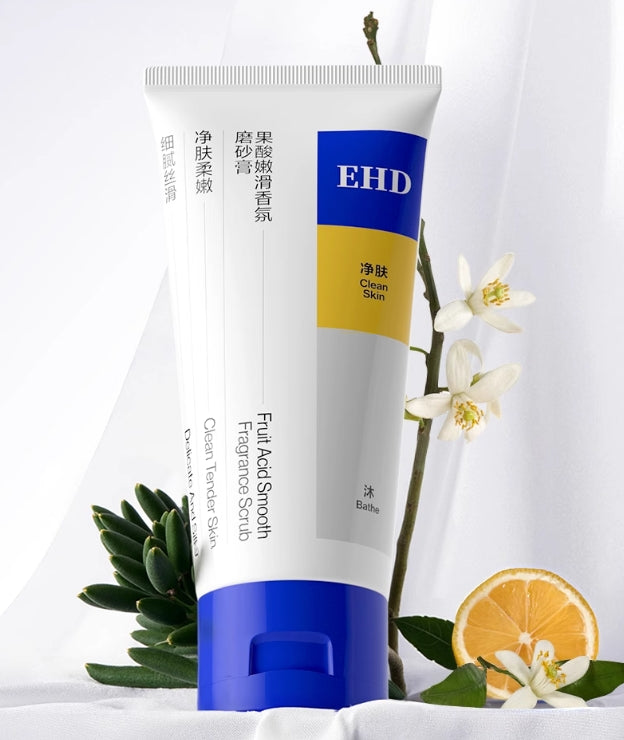 EHD AHA Soft Skin Body Scrub 200g EHD果酸柔肤身体磨砂膏