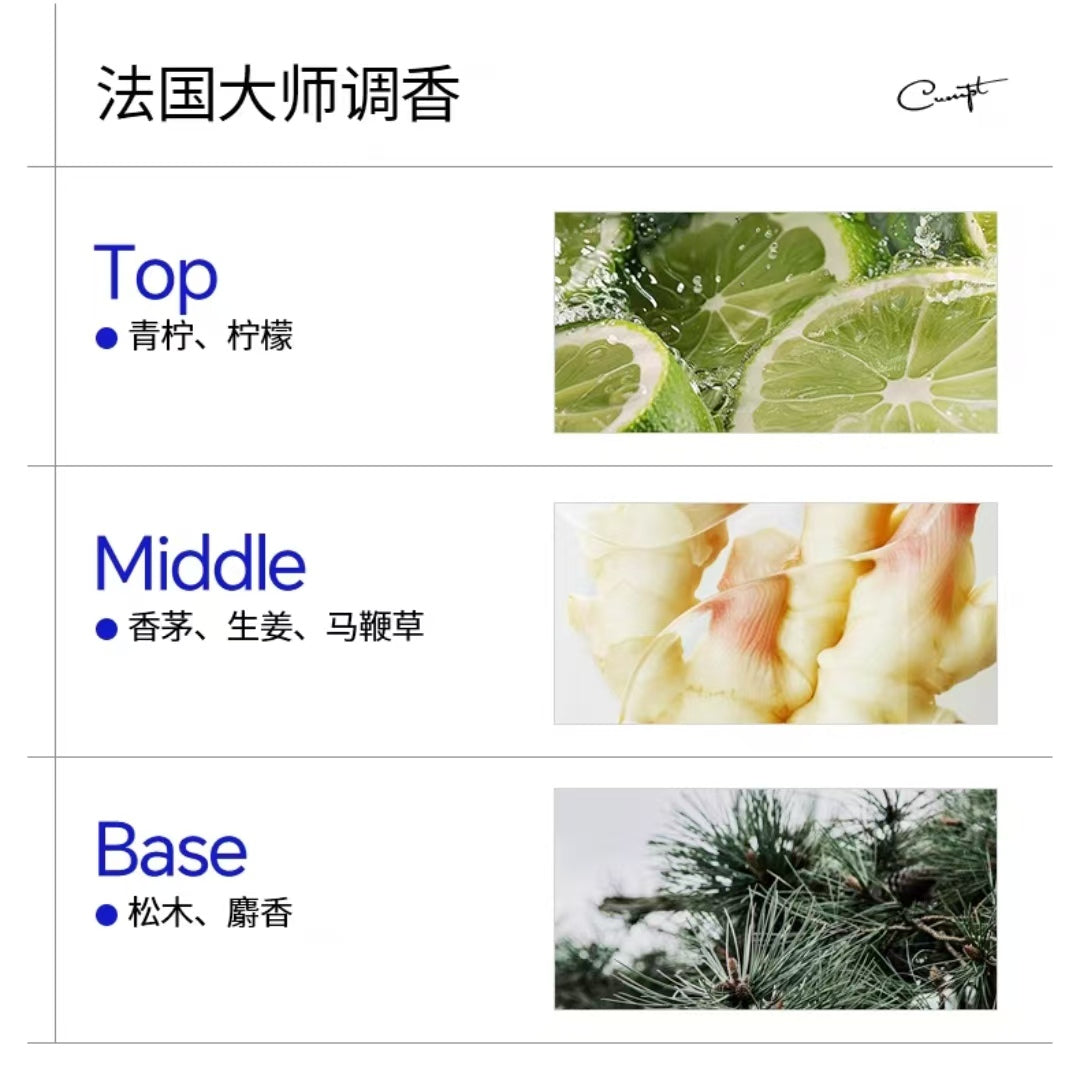 EHD Ginger Repair Strong Shampoo 500ml EHD生姜修护强韧洗发水