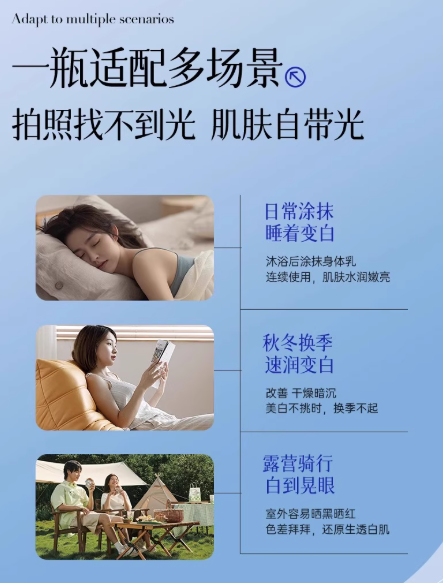 EHD Whitening Moisturizing Body Lotion 350ml EHD美白盈润身体乳