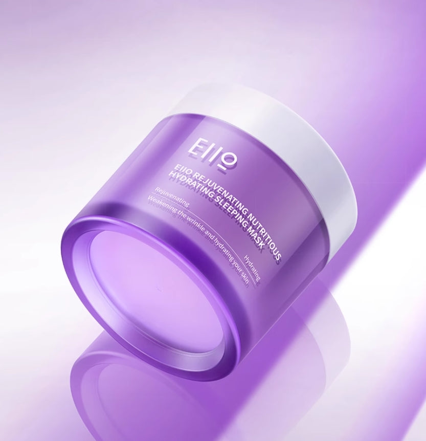 Tiktok/Douyin Hot EIIO Rejuvenating Nutritious Hydrating Sleeping Mask 100g【Tiktok抖音爆款】奕沃盈弹润养水光睡眠