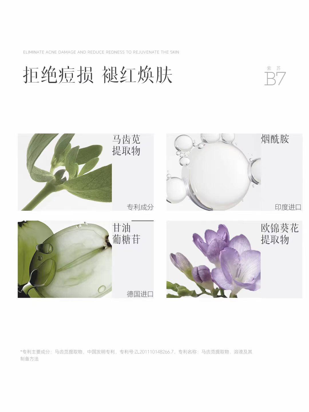 ELL Eucalyptus Salicylic Acid Oil Control Acne Cleansing Foam 100g ELL蓝桉叶水杨酸控油净痘洁面乳
