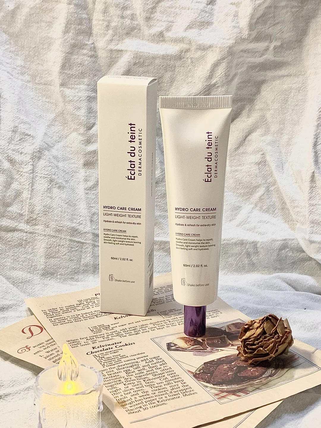 Tiktok/Douyin Hot Eclat Du Teint Hydro Care Cream 60ml*2pcs Tiktok/Douyin Hot Eclat Du Teint Hydro Care Cream 60ml*2pcs