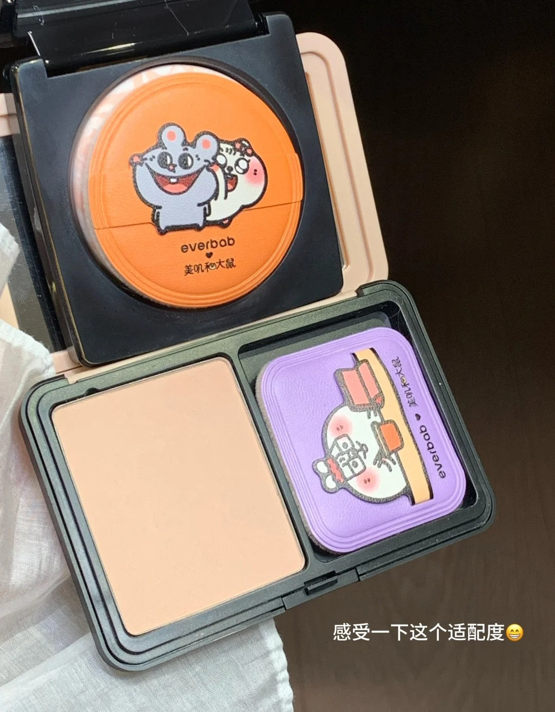 Everbab × Meiji and Dashu Joint Puff 艾蓓拉×美叽和大鼠联名粉扑
