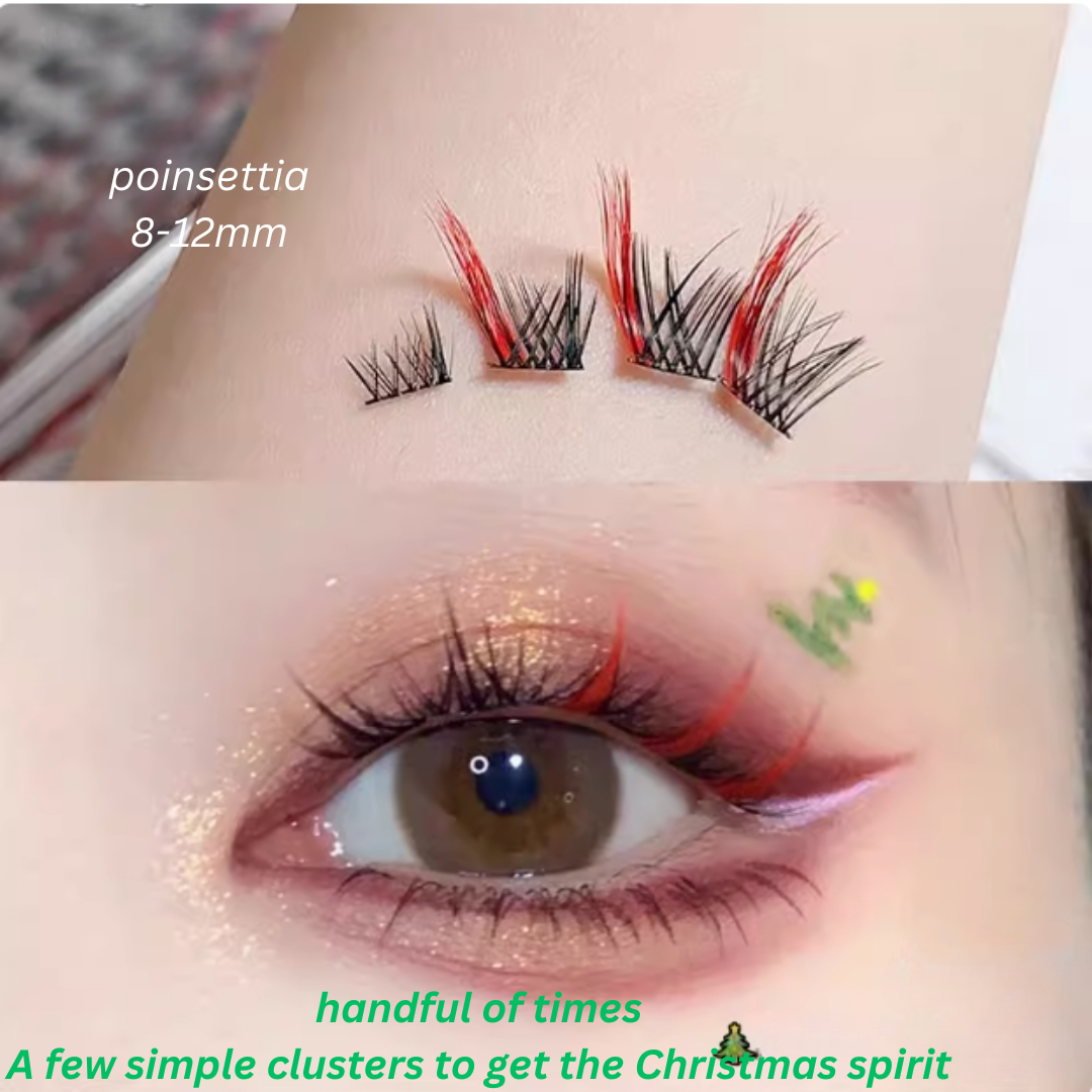 Tiktok/Douyin Hot FAICCIA Cool Slant Flying Colored False Eyelashes 【T ...