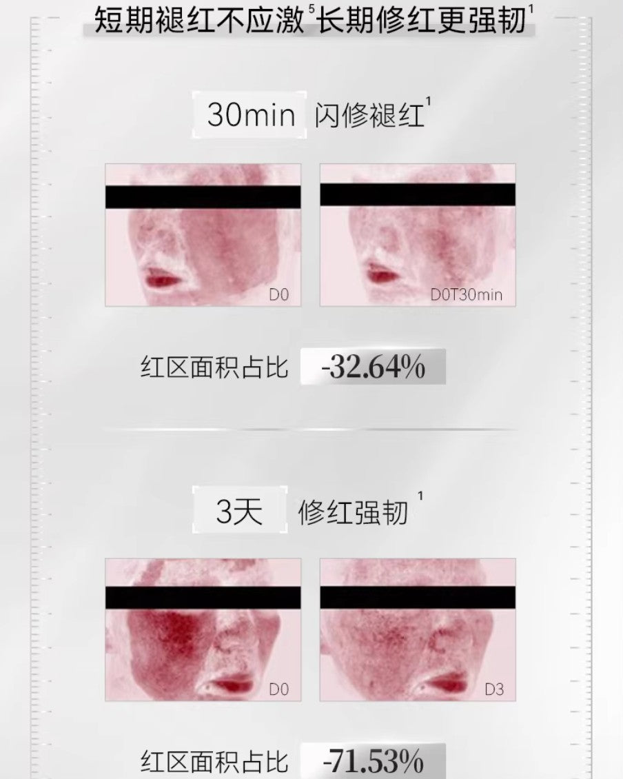 FAN BEAUTY DIARY Centella Asiatica Soothing & Repairing Gauze Mask 34ml*5pcs 美黎汎积雪草安肌特护修红冰纱布面膜