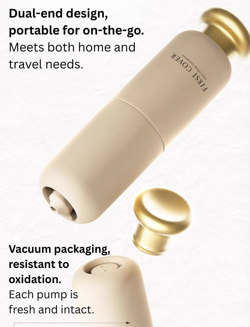 Tiktok/Douyin Hot FIRST COVER Cozy Lifting Foundation 9g/20g【Tiktok抖音爆款】由一提拉紧致粉底液