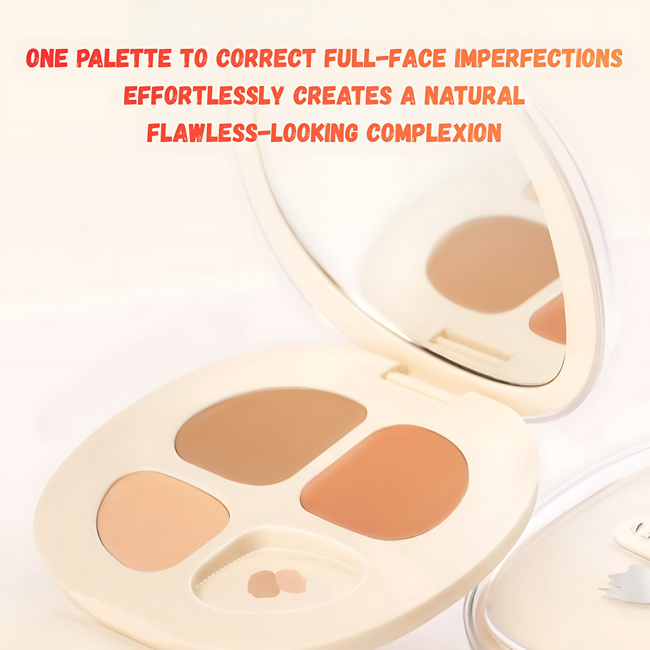 FOREVERKEY Triple Perfect Concealing Palette 6g FOREVERKEY无瑕贴肤三色遮瑕膏