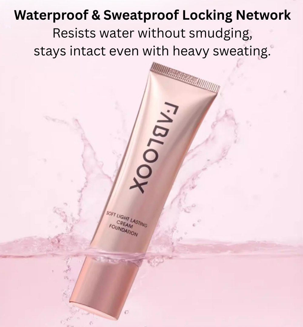 Tiktok/Douyin Hot Fabloox Cellglow Lasting Cream Foundation 20g/30g 【Tiktok抖音爆款】馥碧诗雪绒丝柔持妆粉底霜
