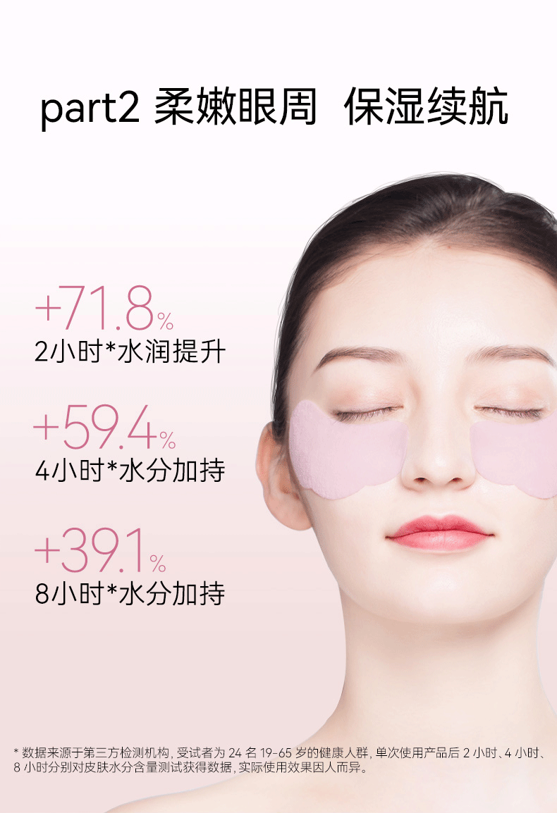 Fan Beauty Peony Pink Brightening Eye Mask 5.5g*7 范冰冰同款芍药粉光凝时眼膜