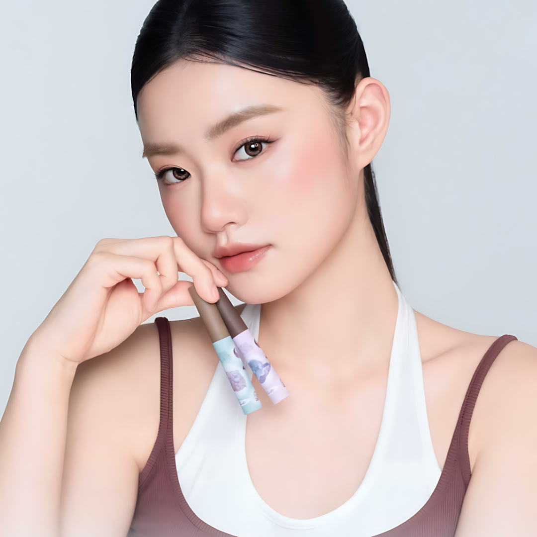 Flortte Glass Sea Series Brow Mascara 4.5g 花洛莉亚玻璃海系列染眉膏