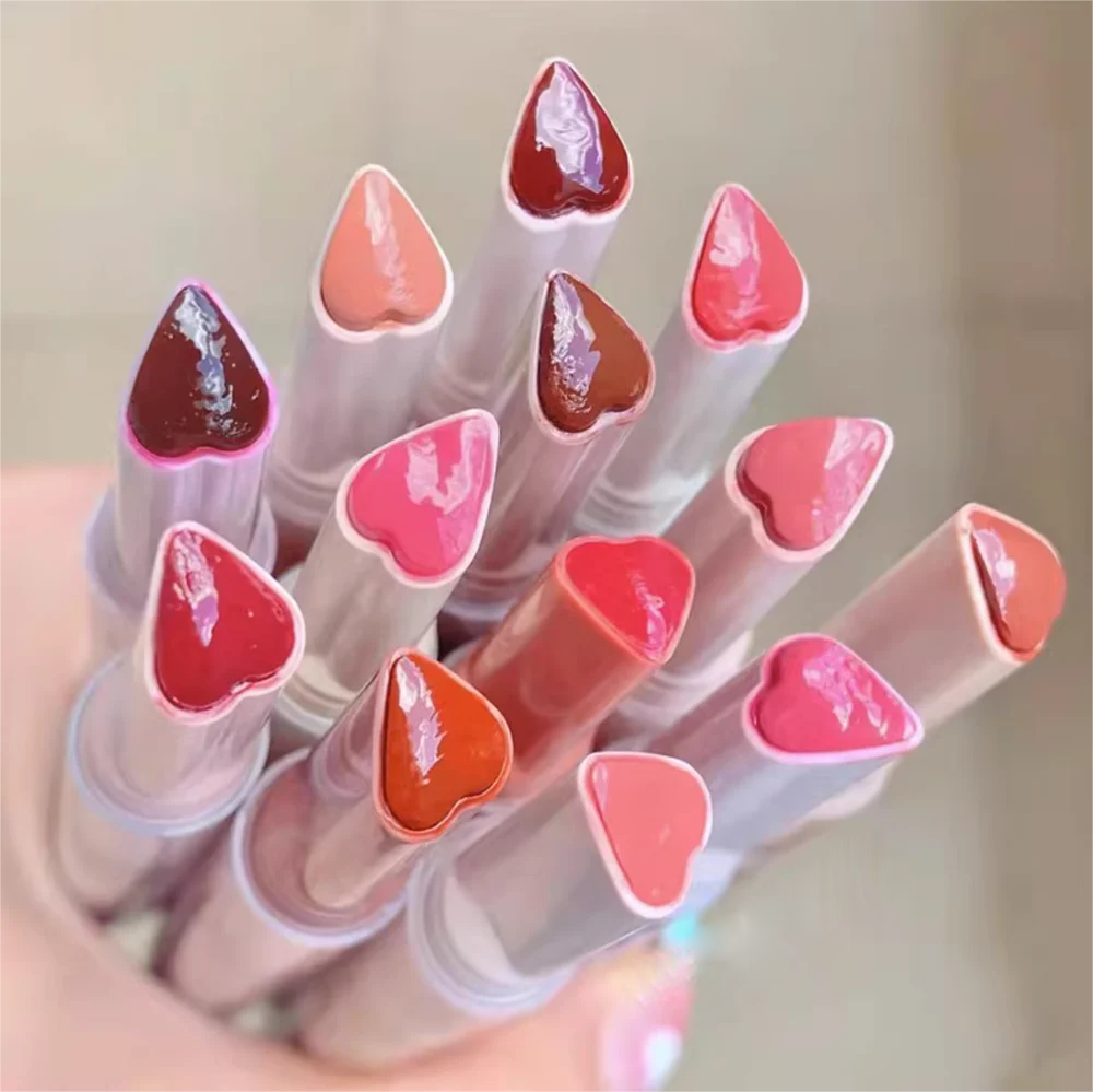 Flortte Heart Shape Beauty Chu Jelly Lipstick 1.4g 花洛莉亚果冻初吻棒