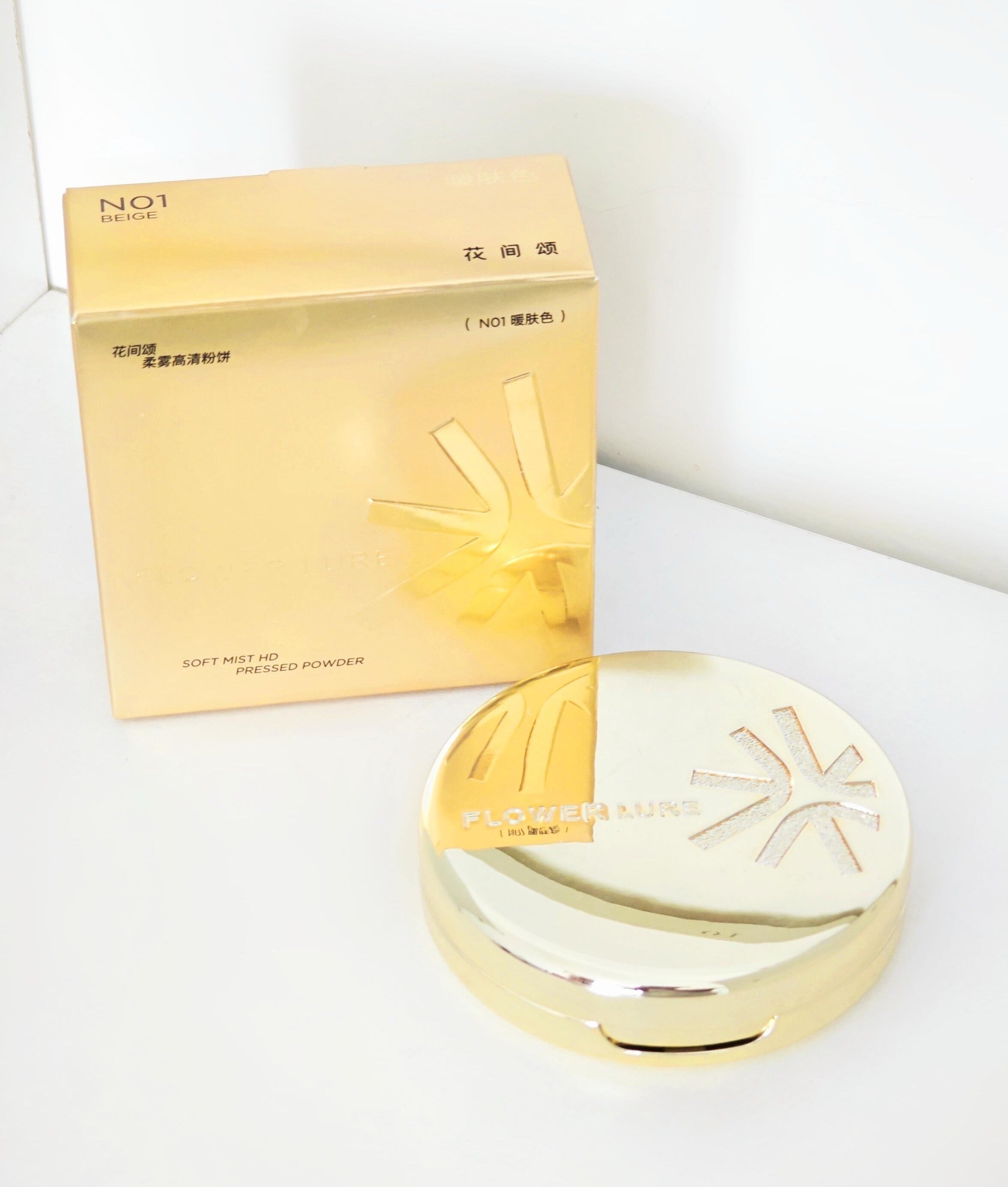 Flower Lure Soft Mist HD Pressed Powder 7.5g 花间颂柔雾高清粉饼