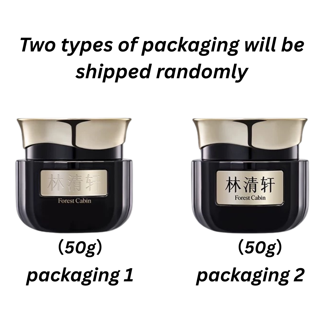 Forest Cabin Camellia Black Gold Time Peptide Anti-Wrinkle Radiance Essence Cream 2.0 50g 林清轩山茶花黑金时光肽抗皱焕亮精华霜2.0