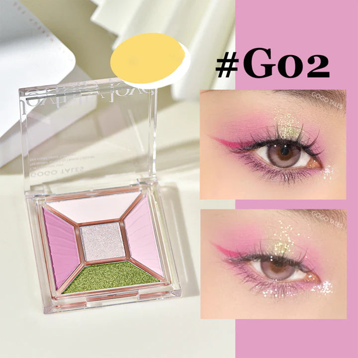 GOGOTALES 5-color Eyeshadow Palette 7g Gogotales戈戈舞5色眼影盘