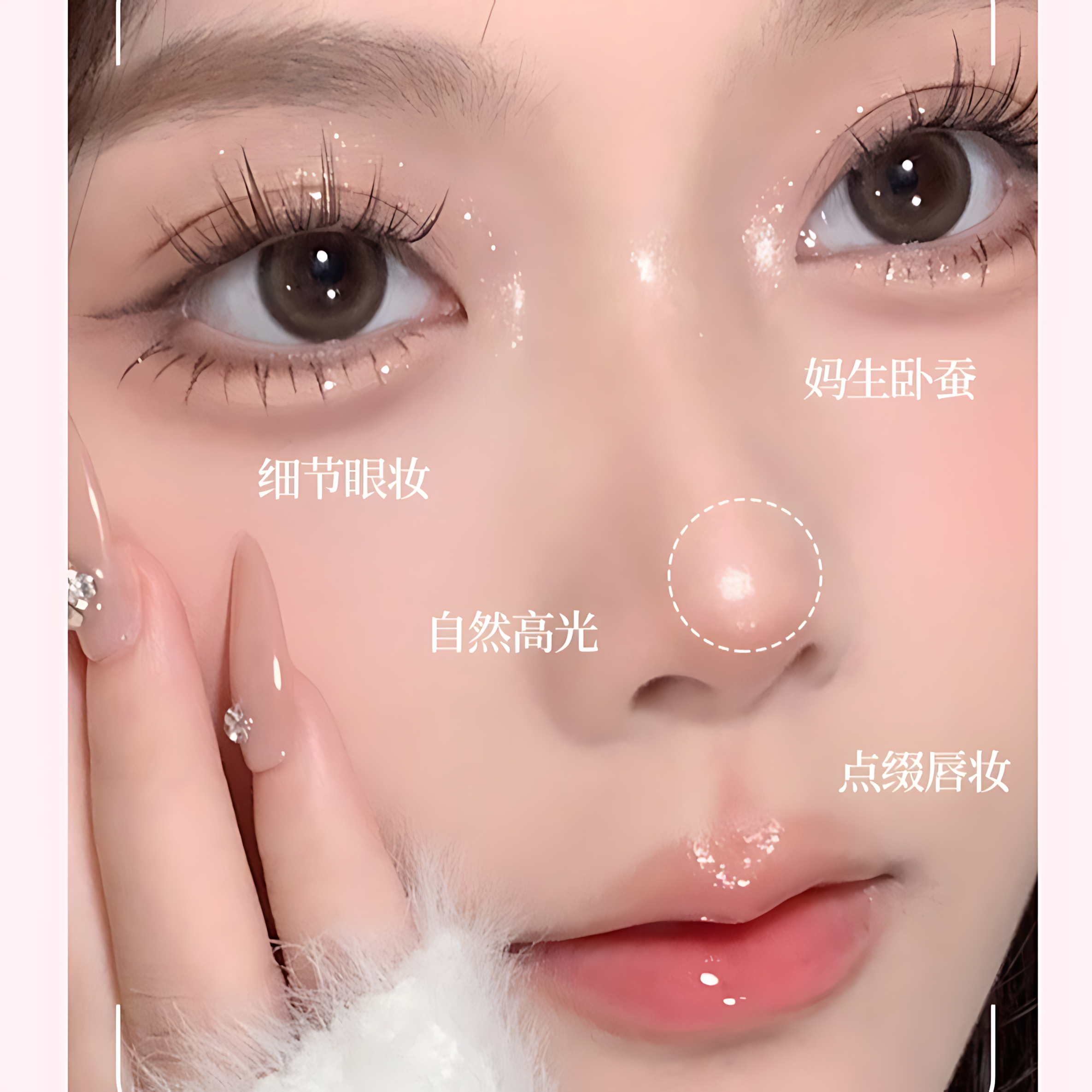 GOGO TALES Stardust Under-Eye Shimmer Pen (800mg+1g)*2pcs 戈戈舞落星点点卧蚕眼影笔