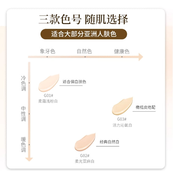 GOGOTALES Bare-skin Finish Long-lasting Foundation 30g 戈戈舞裸感持妆粉底液