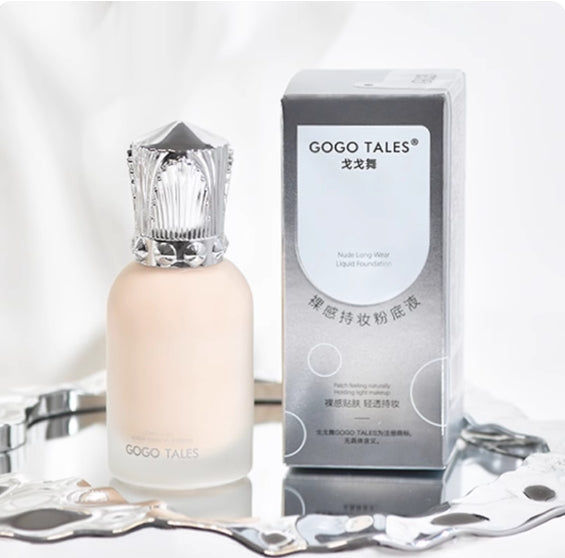 GOGOTALES Bare-skin Finish Long-lasting Foundation 30g 戈戈舞裸感持妆粉底液