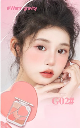 GOGOTALES  Floating Light Weaving Dreams Comprehensive Powder Palette 9g 戈戈舞浮光织梦综合粉盘