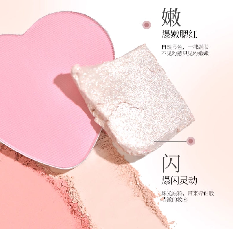 GOGOTALES  Floating Light Weaving Dreams Comprehensive Powder Palette 9g 戈戈舞浮光织梦综合粉盘