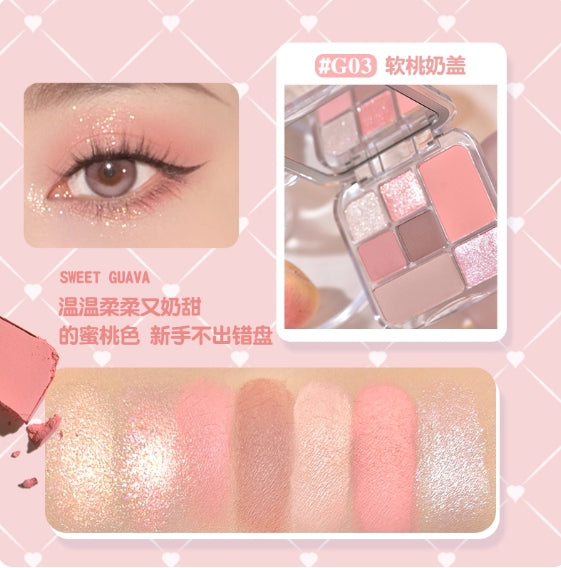 GOGOTALES Lightweight Girl's All-in-One Powder Palette 12g 戈戈舞轻巧少女综合粉盘