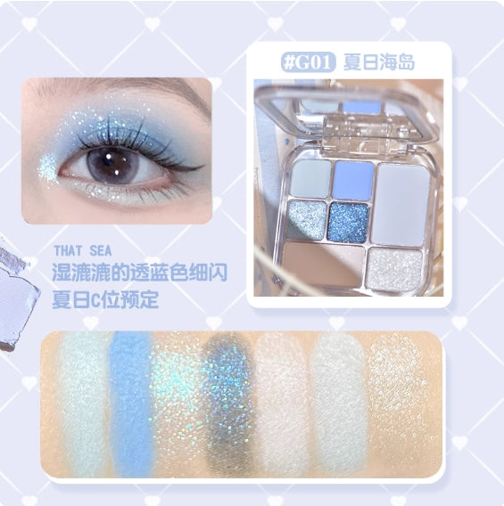 GOGOTALES Lightweight Girl's All-in-One Powder Palette 12g 戈戈舞轻巧少女综合粉盘