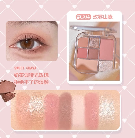 GOGOTALES Lightweight Girl's All-in-One Powder Palette 12g 戈戈舞轻巧少女综合粉盘