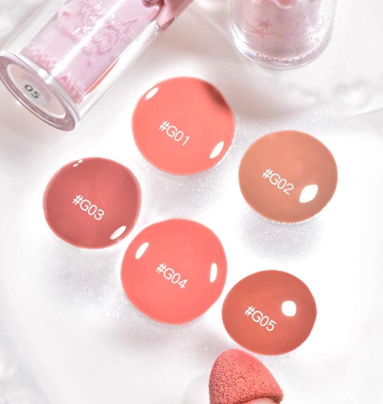GOGOTALES Powder Jelly Water Soft Blush Liquid 7.8g 戈戈舞粉冻水柔腮红液