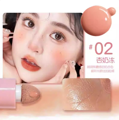 GOGOTALES Powder Jelly Water Soft Blush Liquid 7.8g 戈戈舞粉冻水柔腮红液