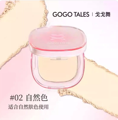 GOGOTALES Soft Focus Essence Powder Compact 6.5g 戈戈舞柔焦精华粉饼