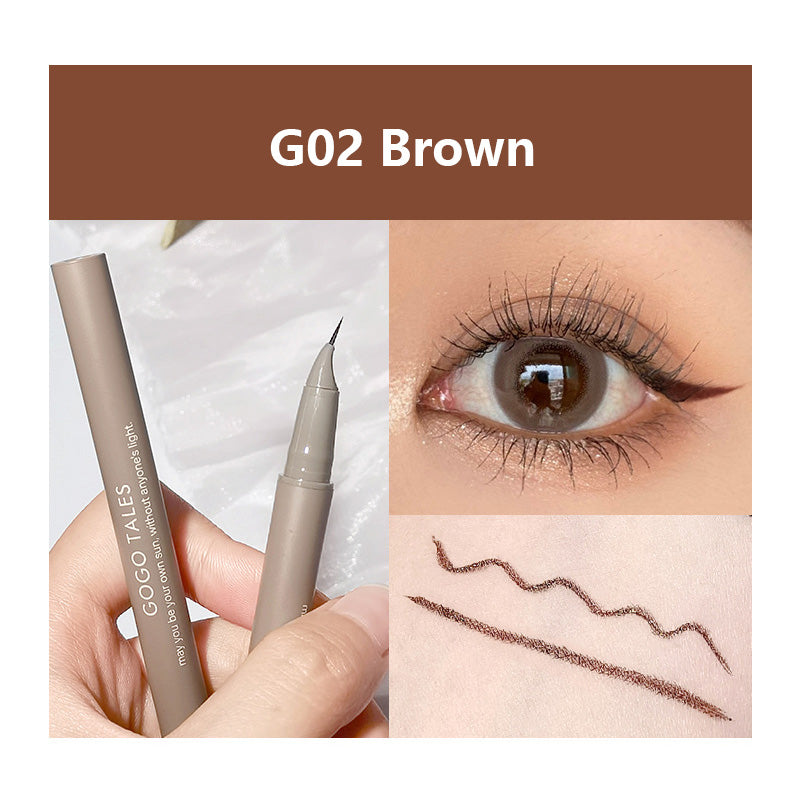 GOGOTALES Waterproof Fine Eyeliner Pencil 0.6g 戈戈舞防水纤细眼线笔