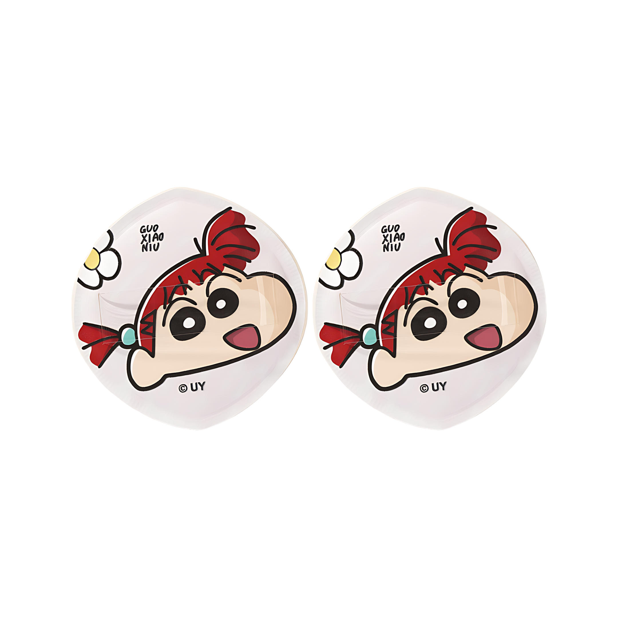 GUOXIAONIU × Crayon Shinchan Kindergarten Series Makeup Puff 郭小妞×蜡笔小新幼稚园系列粉扑