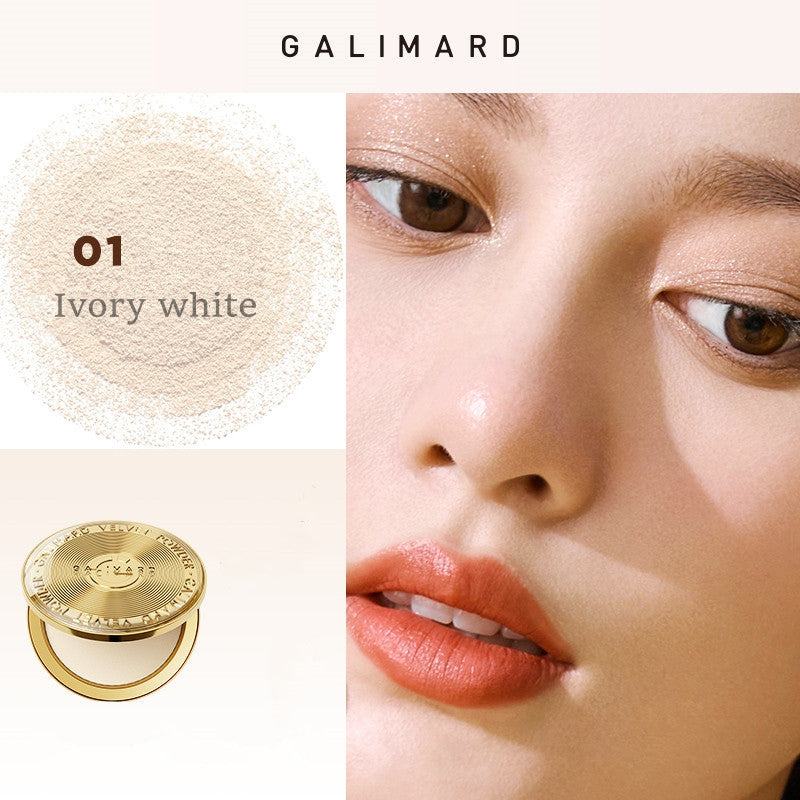 Galimard Gold Coin Oil-Control Velvet Pressed Powder 嘉利玛金币控油丝绒粉饼 9g