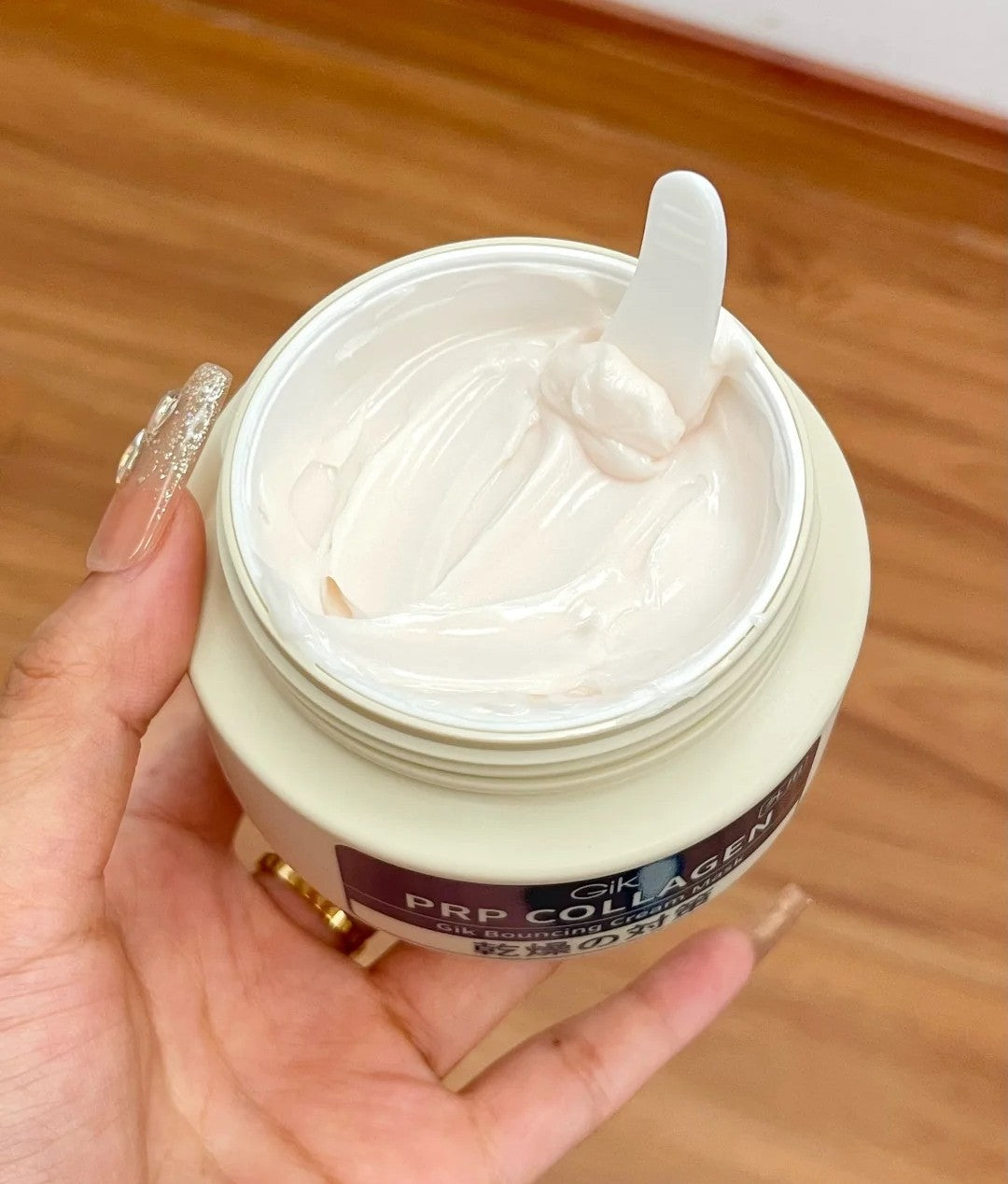 Tiktok/Douyin Hot Gik Bouncing Cream Mask 100ml【Tiktok抖音爆款】Gik胶原抗皱乳霜面膜