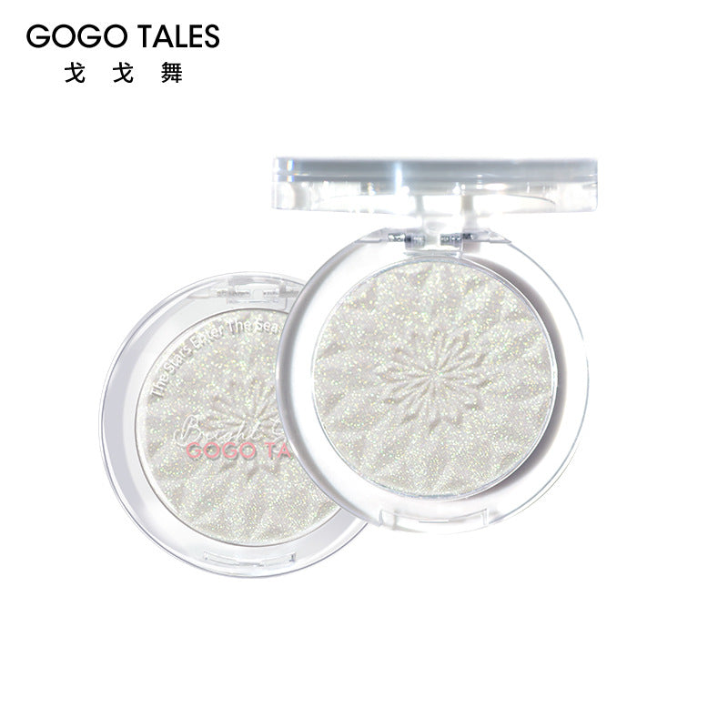Gogotales Highlights Face Brightening Flash Powder 4.7g Gogotales戈戈舞脸部提亮高光修容盘