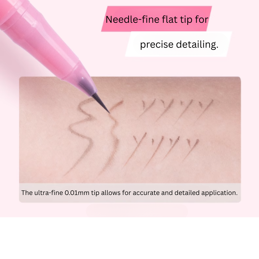 Gracebabi Wild Double Effect Multi Claw Liquid Eyebrow Pen 0.3ml+0.3ml 瑰宝秘语野生双头多叉水眉笔