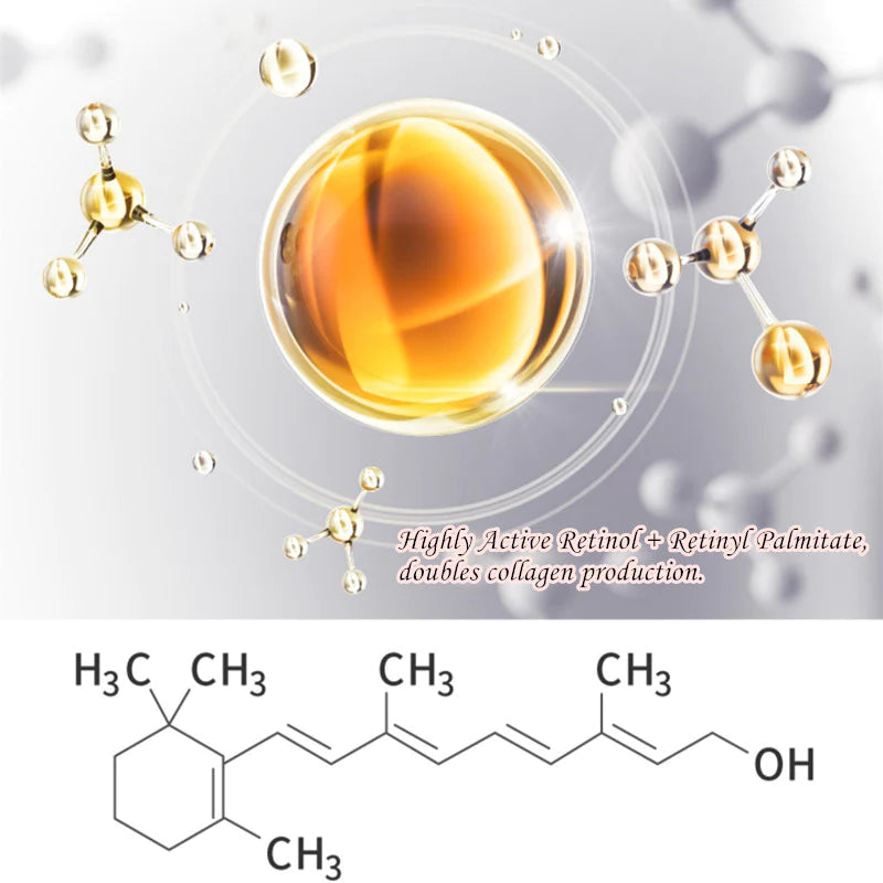HBN Double Retinol Caffeine Anti-aging Serum Eye Cream 15ml HBN双A醇眼部精华