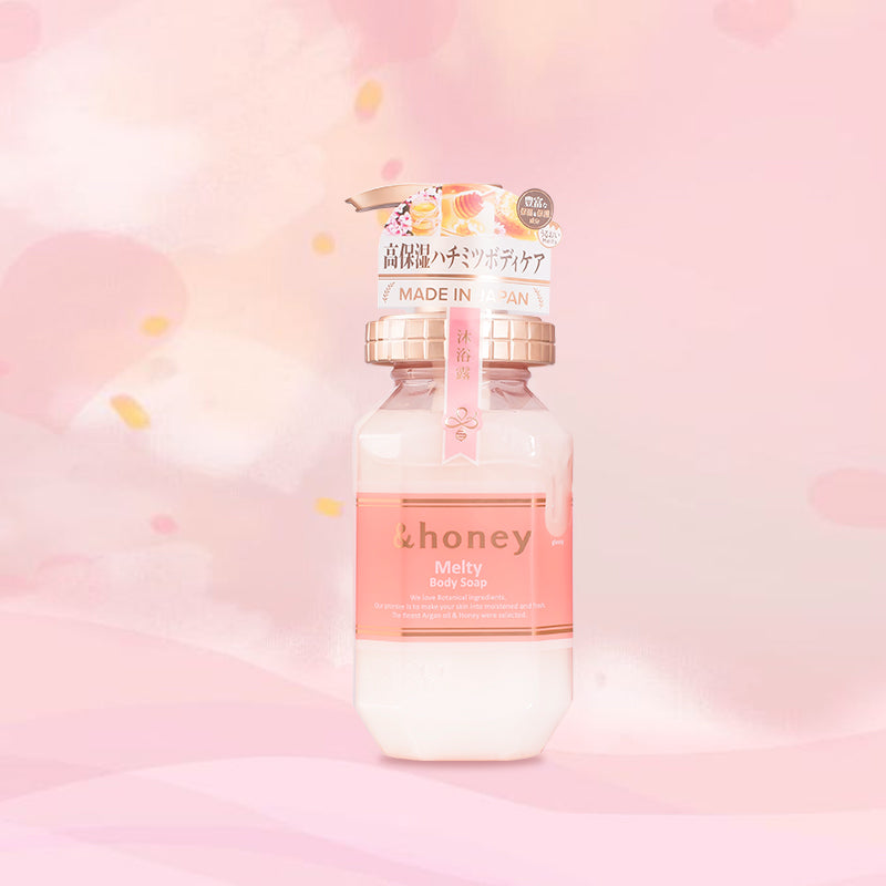 Japan &Honey Soothing Body Wash 440ml 日本安蒂花子蜜感舒盈沐浴露