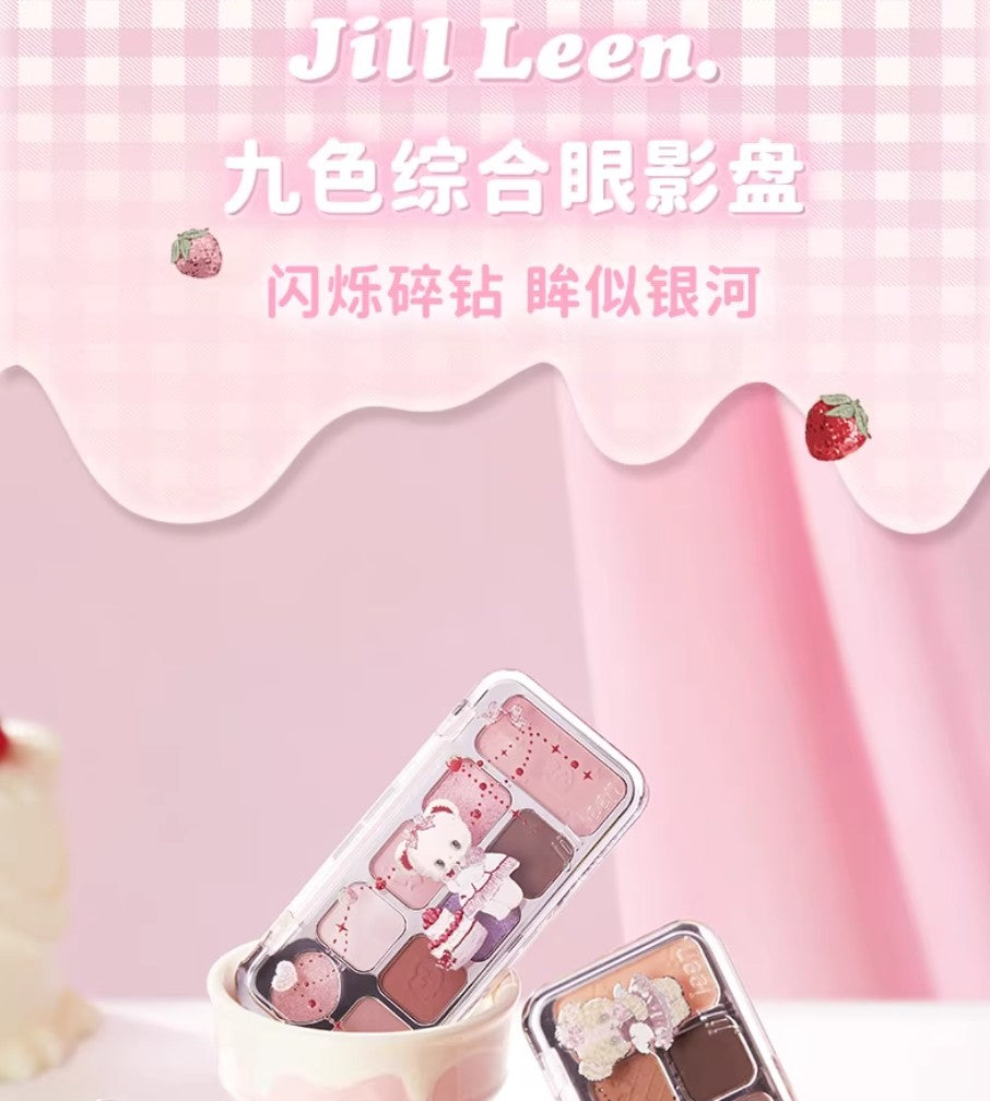 JILL LEEN 9-Color Comprehensive Eyeshadow Palette 8g 玖丽九色综合眼影盘