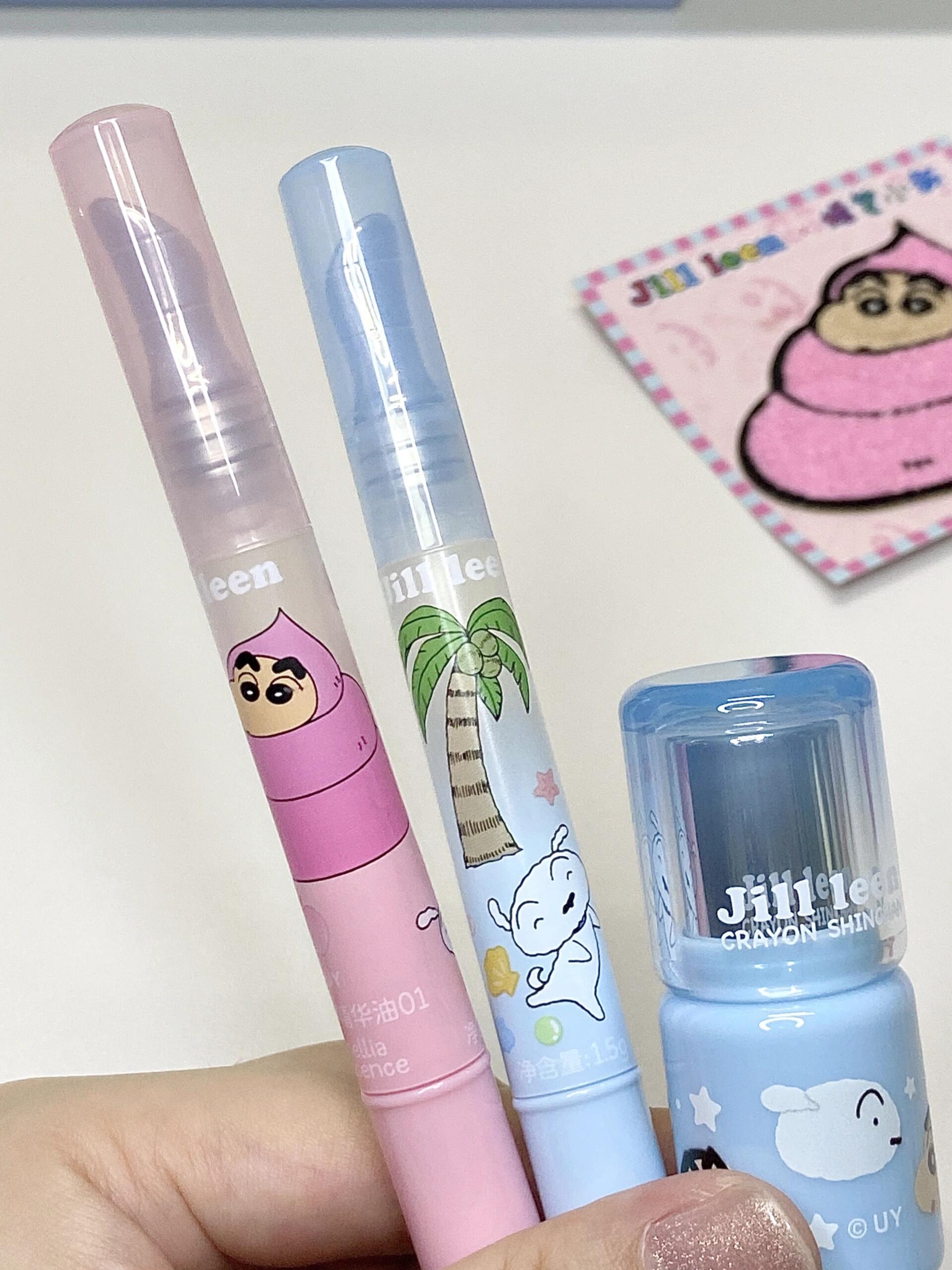 JILL LEEN × Crayon Shinchan Lip Balm & Lip Essence Gift Set 玖丽×蜡笔小新联名款润唇膏唇部精华礼盒