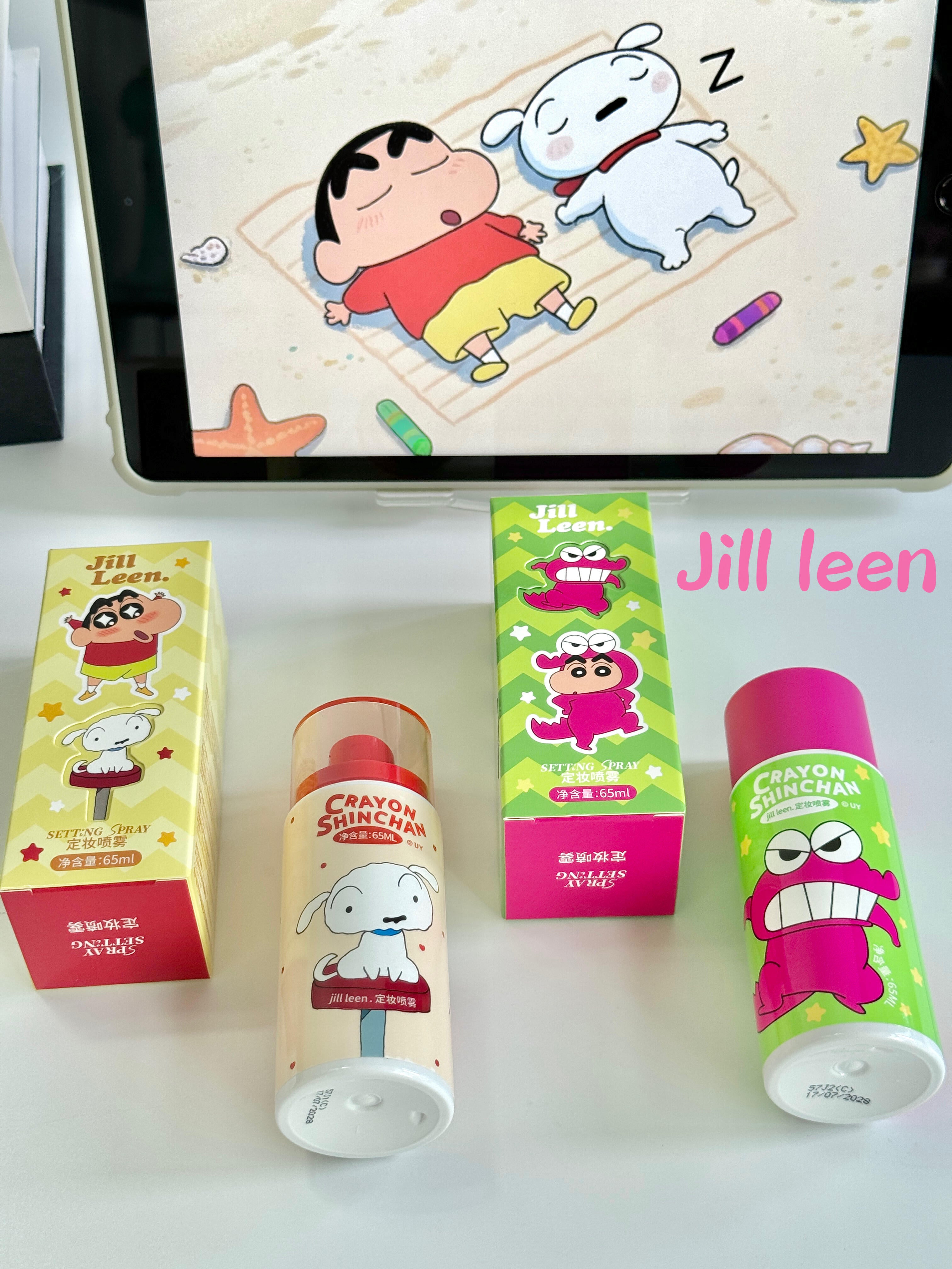 JILL LEEN × Crayon Shinchan Setting Spray 65ml 玖丽×蜡笔小新联名款定妆喷雾