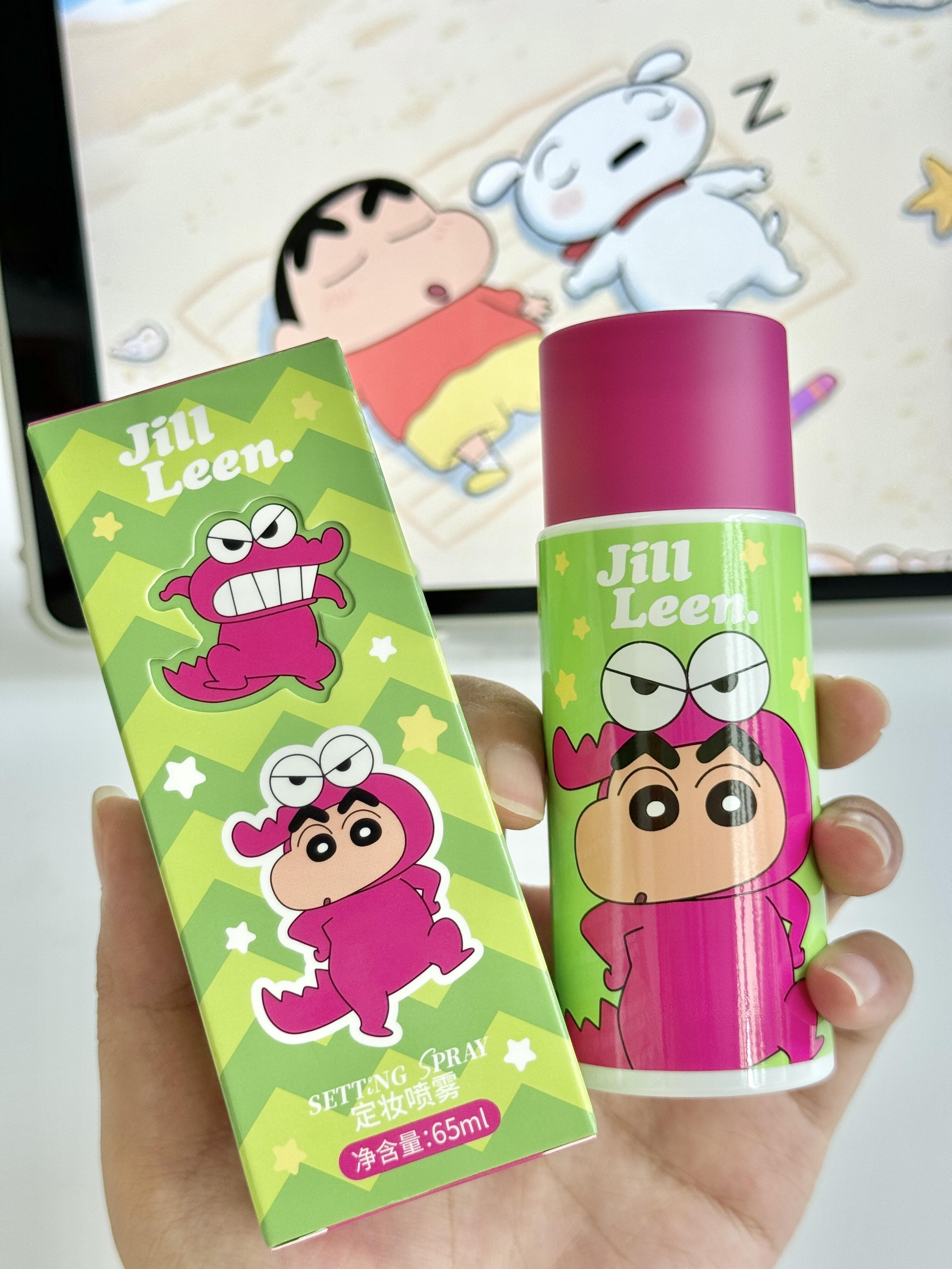 JILL LEEN × Crayon Shinchan Setting Spray 65ml 玖丽×蜡笔小新联名款定妆喷雾