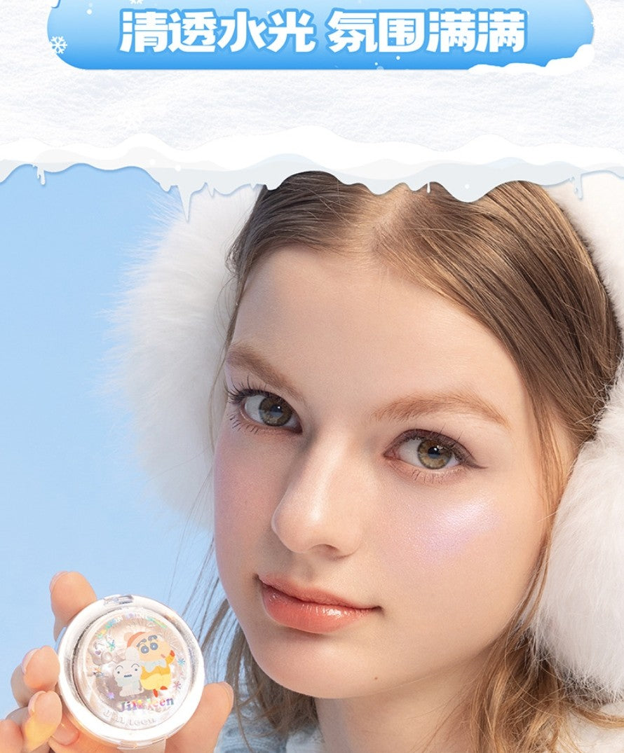 JILL LEEN × Crayon Shinchan Water Glow Blush 3.2g 玖丽×蜡笔小新联名款水光腮红