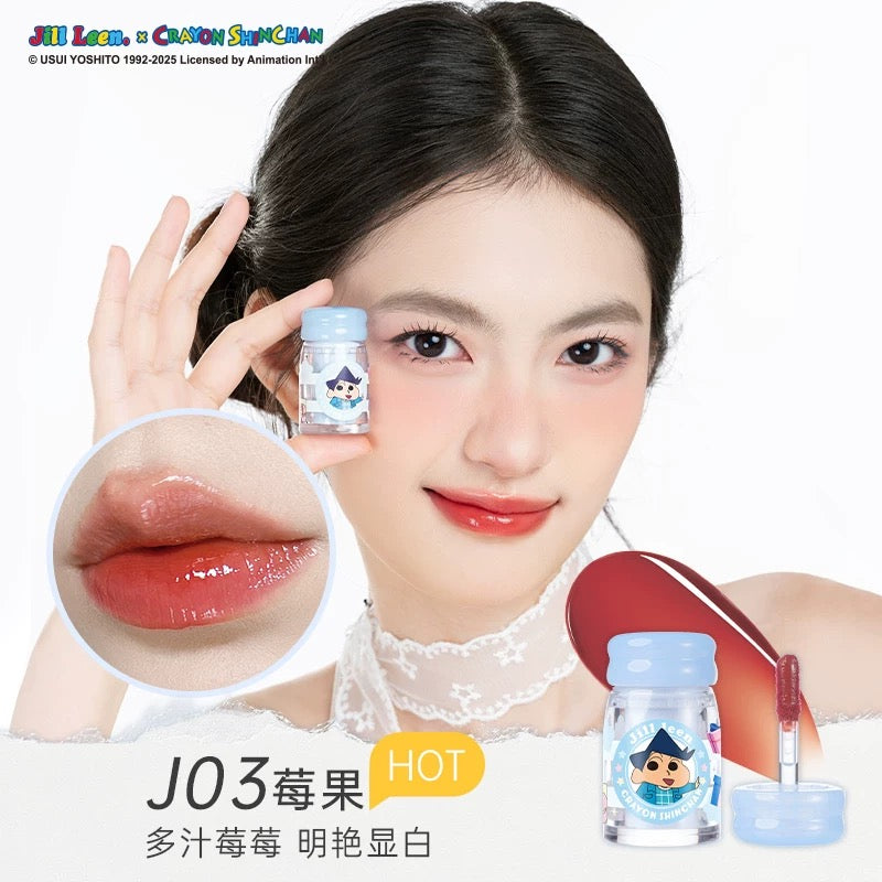 JILL LEEN × Crayon Shinchan Hydrating Glowing Essence Lip Gloss 2.5g 玖丽×蜡笔小新联名款盈润水光精华唇蜜