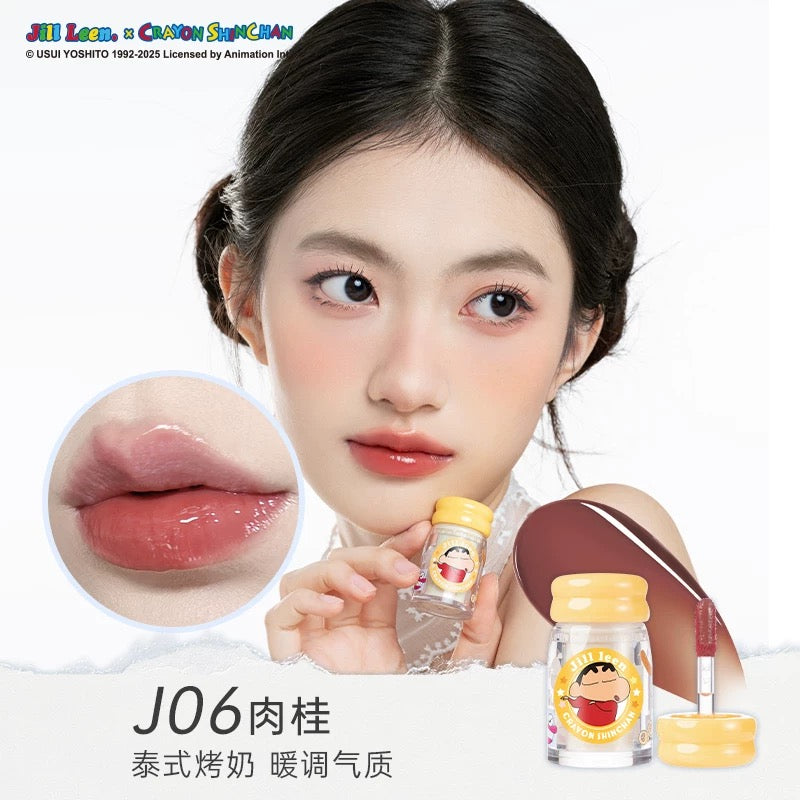 JILL LEEN × Crayon Shinchan Hydrating Glowing Essence Lip Gloss 2.5g 玖丽×蜡笔小新联名款盈润水光精华唇蜜